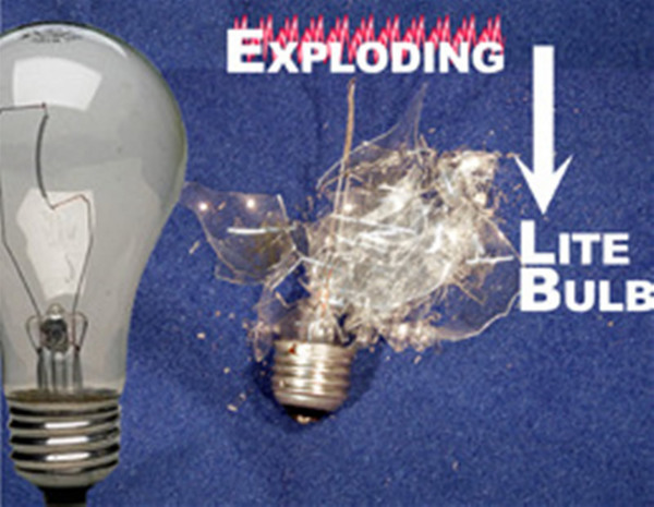 Exploding Lite Bulb 念力爆燈